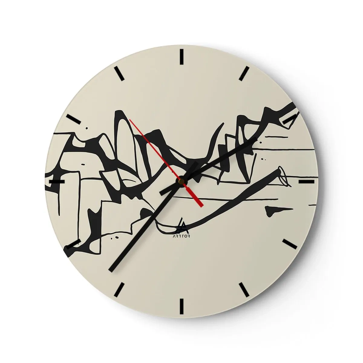 Horloge murale - Pendule murale - Peut-être un paysage - 40x40 cm