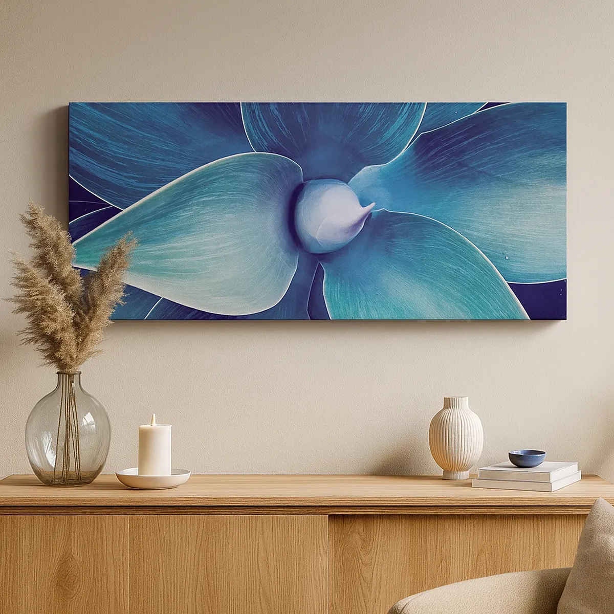 Impression sur toile - Image sur toile - Le bleu du ciel - 30x30 cm