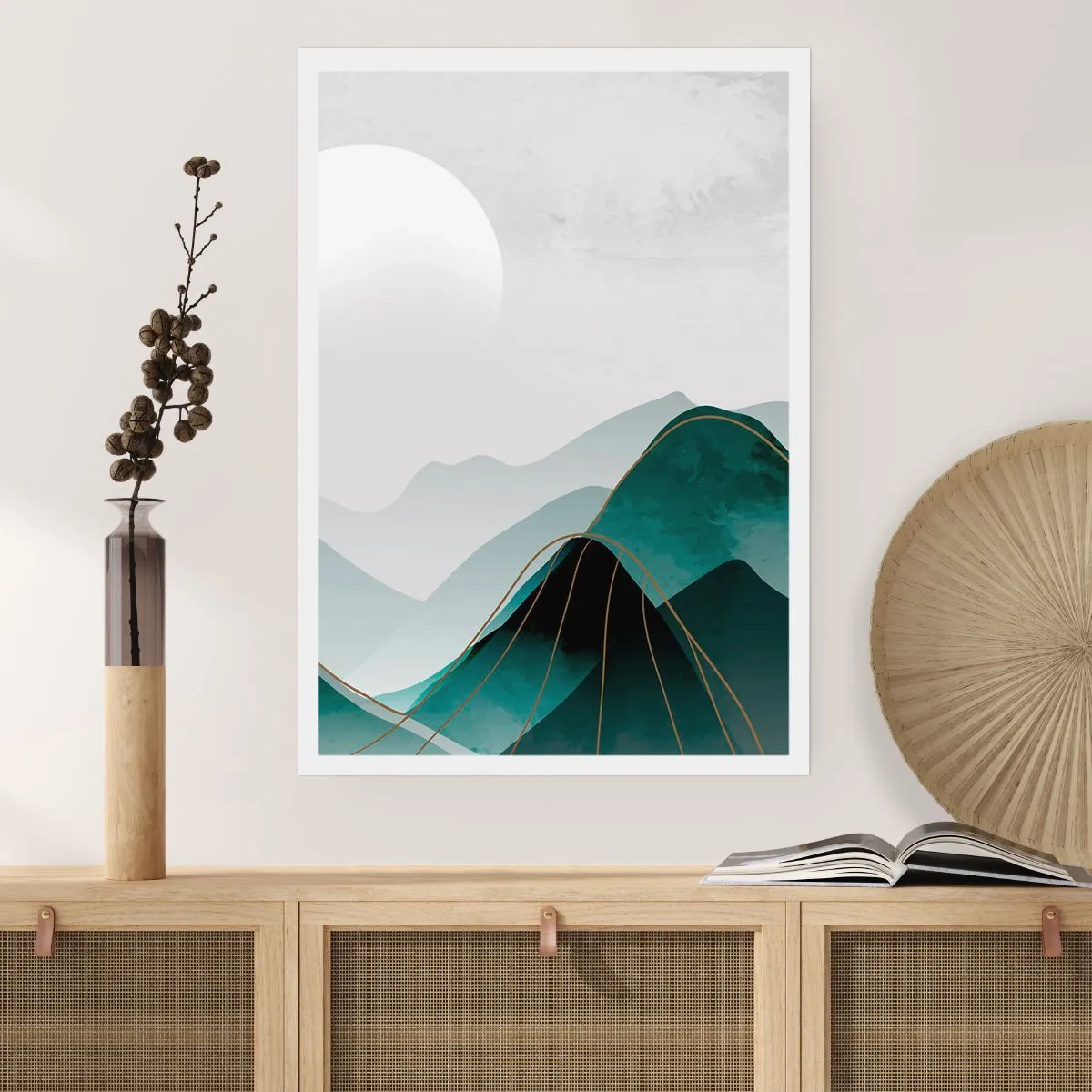 Affiche - Poster - En pleine majesté - 30x40 cm