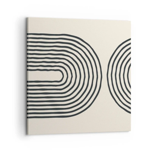 Impression sur toile - Image sur toile - Dans un instant... - 60x60 cm