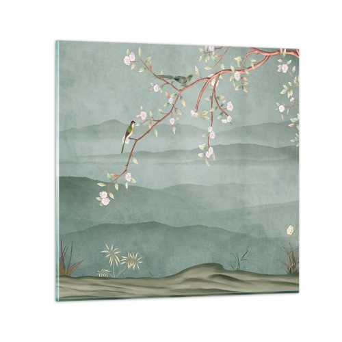 Impression sur verre - Image sur verre - Printemps oh c'est toi - 50x50 cm