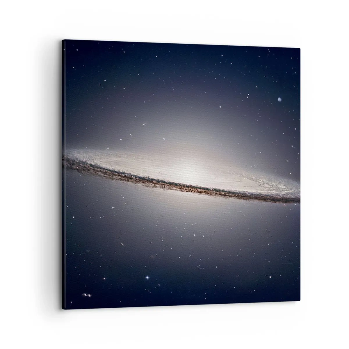 Impression sur toile - Image sur toile - Il y a bien longtemps, dans une galaxie très lointaine… - 50x50 cm