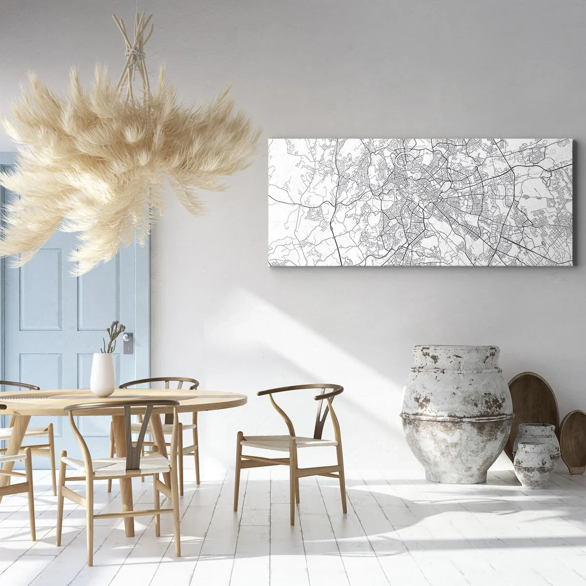 Impression sur toile - Image sur toile - Cercle romain - 90x30 cm