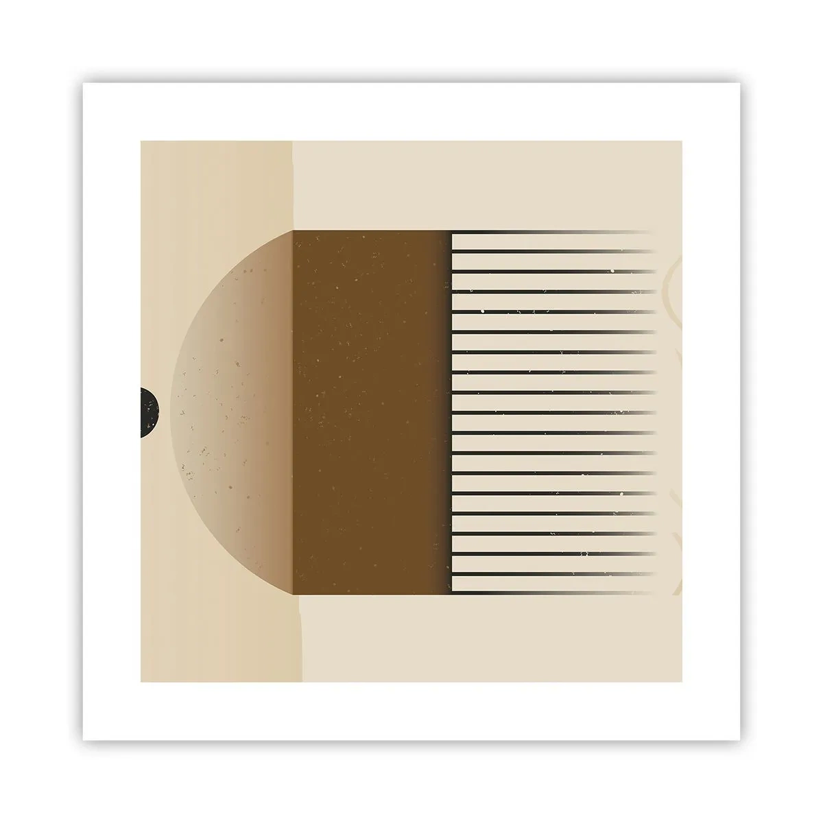 Affiche - Poster - Différents états - 40x40 cm