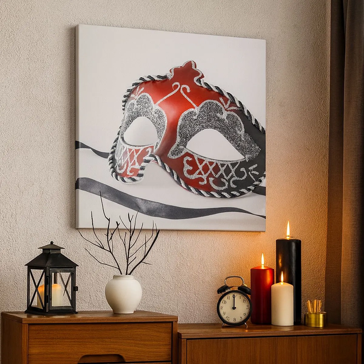 Impression sur toile - Image sur toile - Invitation au bal - 30x30 cm