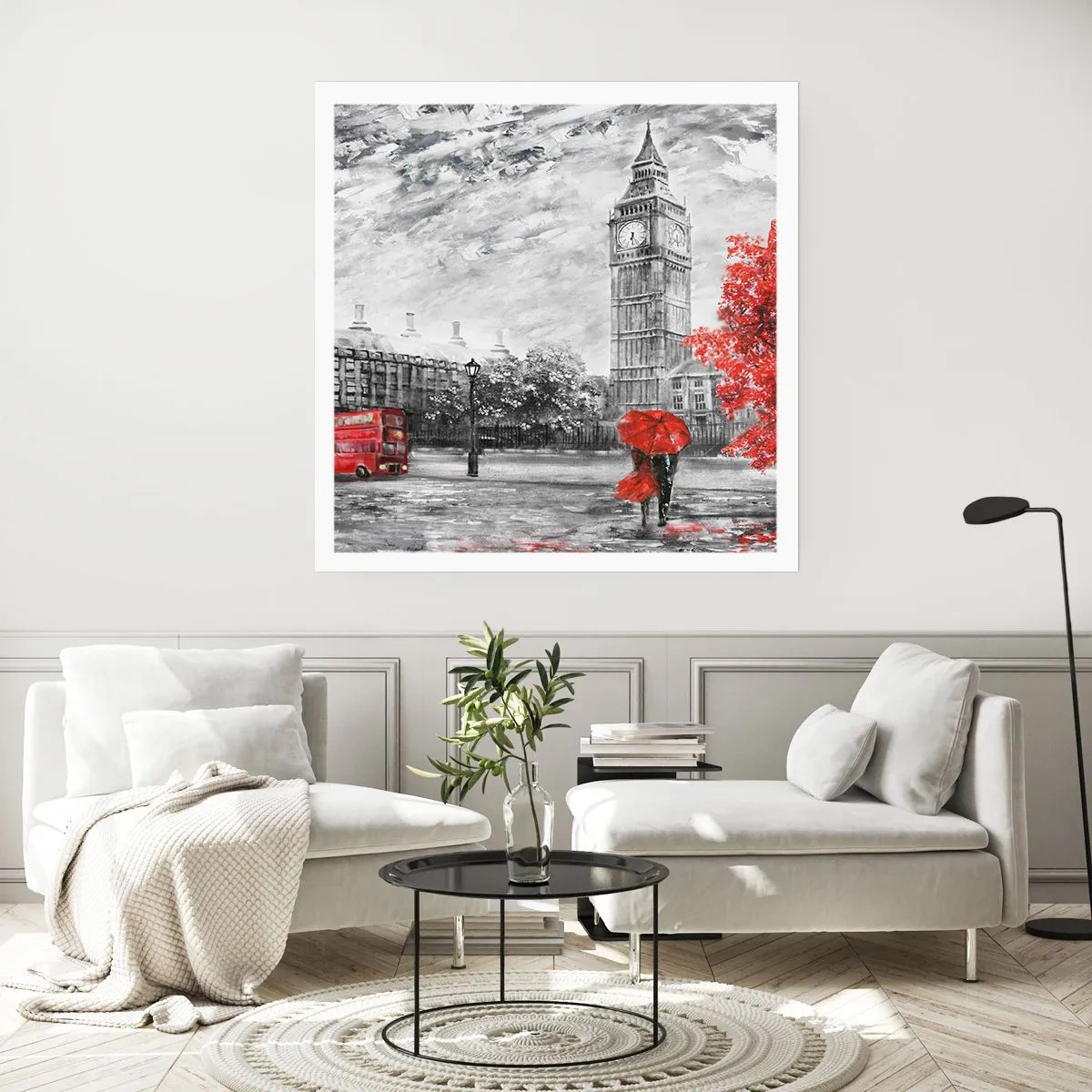 Affiche - Poster - Une journée passionnante - 50x50 cm