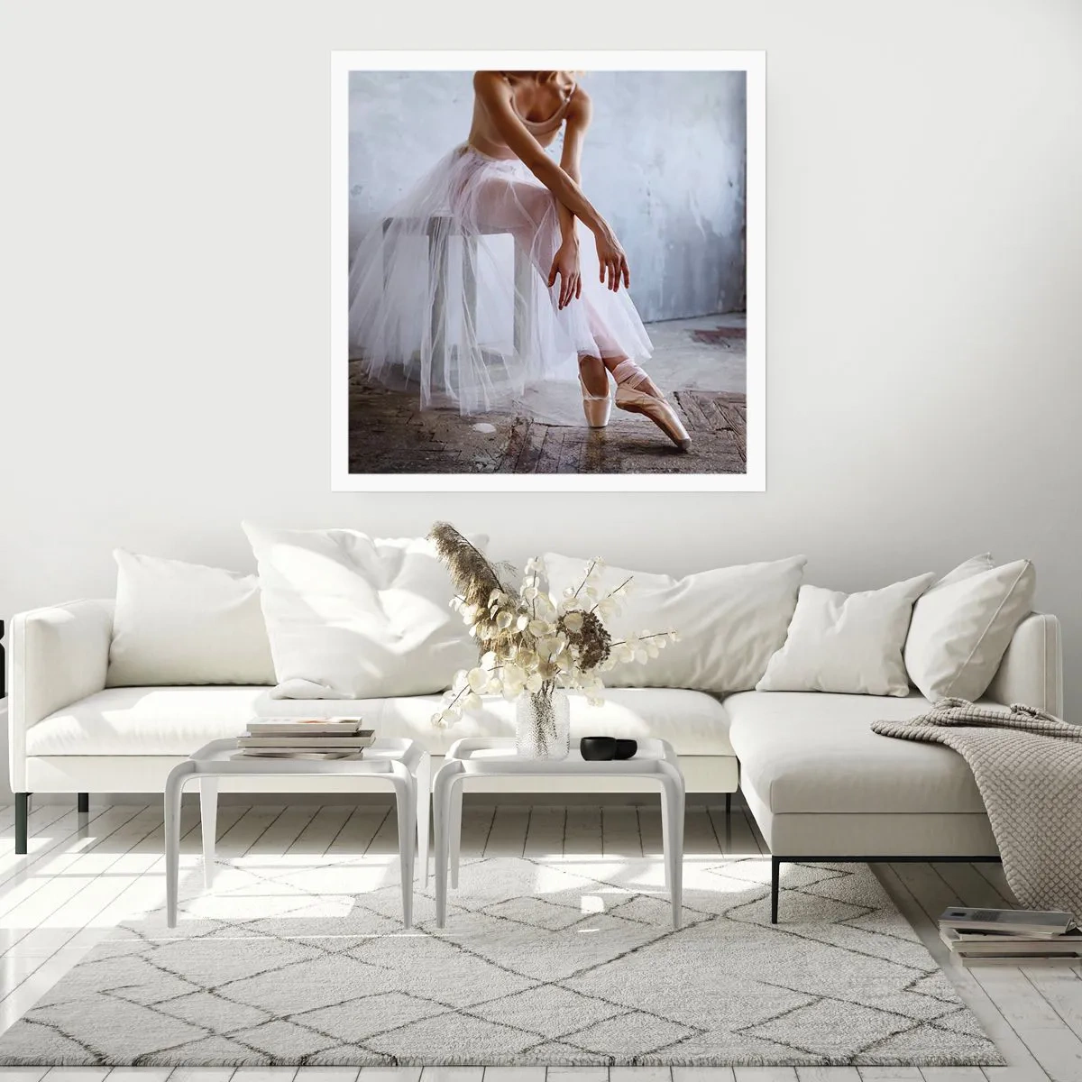 Affiche - Poster - Avant que les lumières de la rampe ne clignotent - 50x50 cm