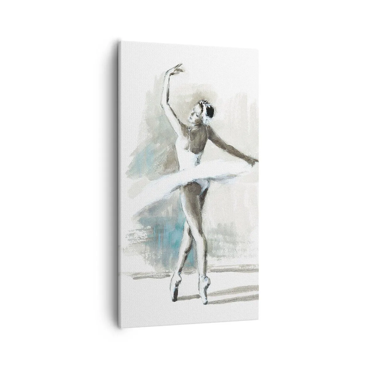 Impression sur toile - Image sur toile - Enchantement du cygne - 55x100 cm