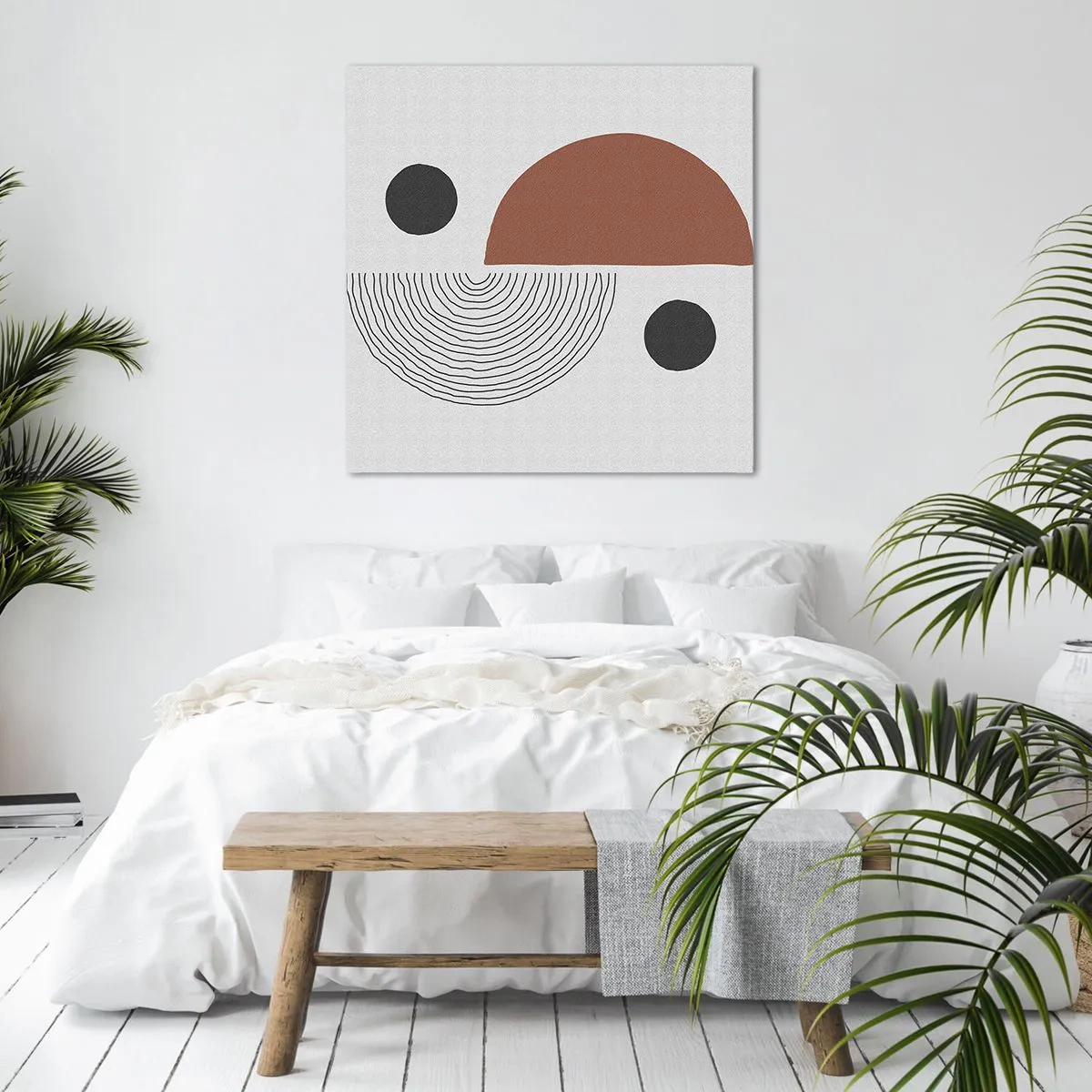 Impression sur toile - Image sur toile - Perfection de la roue - 30x30 cm