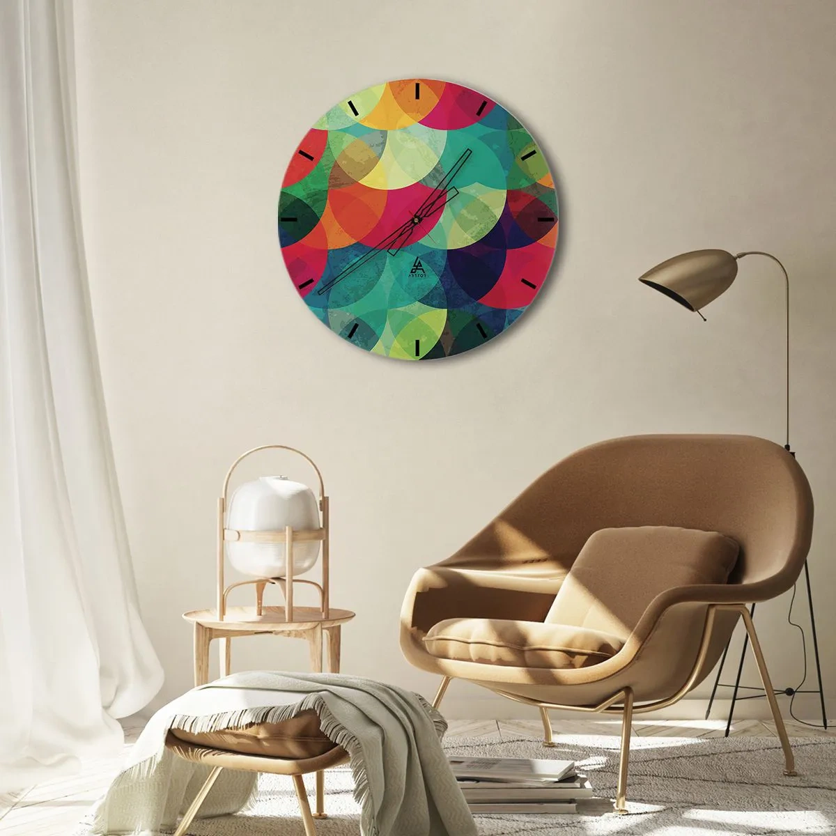 Horloge murale - Pendule murale - Ascension - 40x40 cm