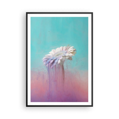 Affiche dans un cadre noir - Poster - Le monde souterrain des fleurs - 70x100 cm