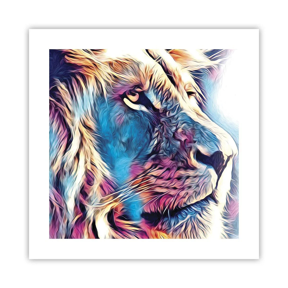 Affiche - Poster - L'intelligence de la nature - 40x40 cm