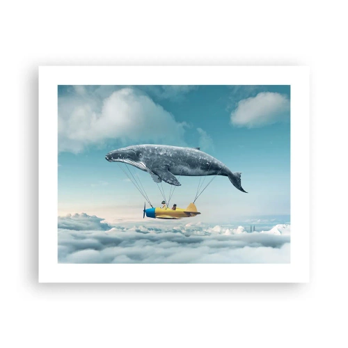 Affiche - Poster - Pourquoi pas? - 50x40 cm