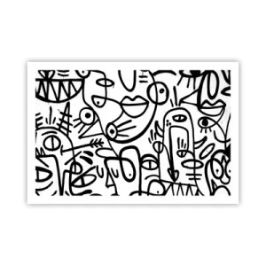 Affiche - Poster - Visages et mirages - 91x61 cm