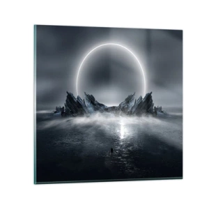 Impression sur verre - Image sur verre - La fin de l'histoire - 30x30 cm