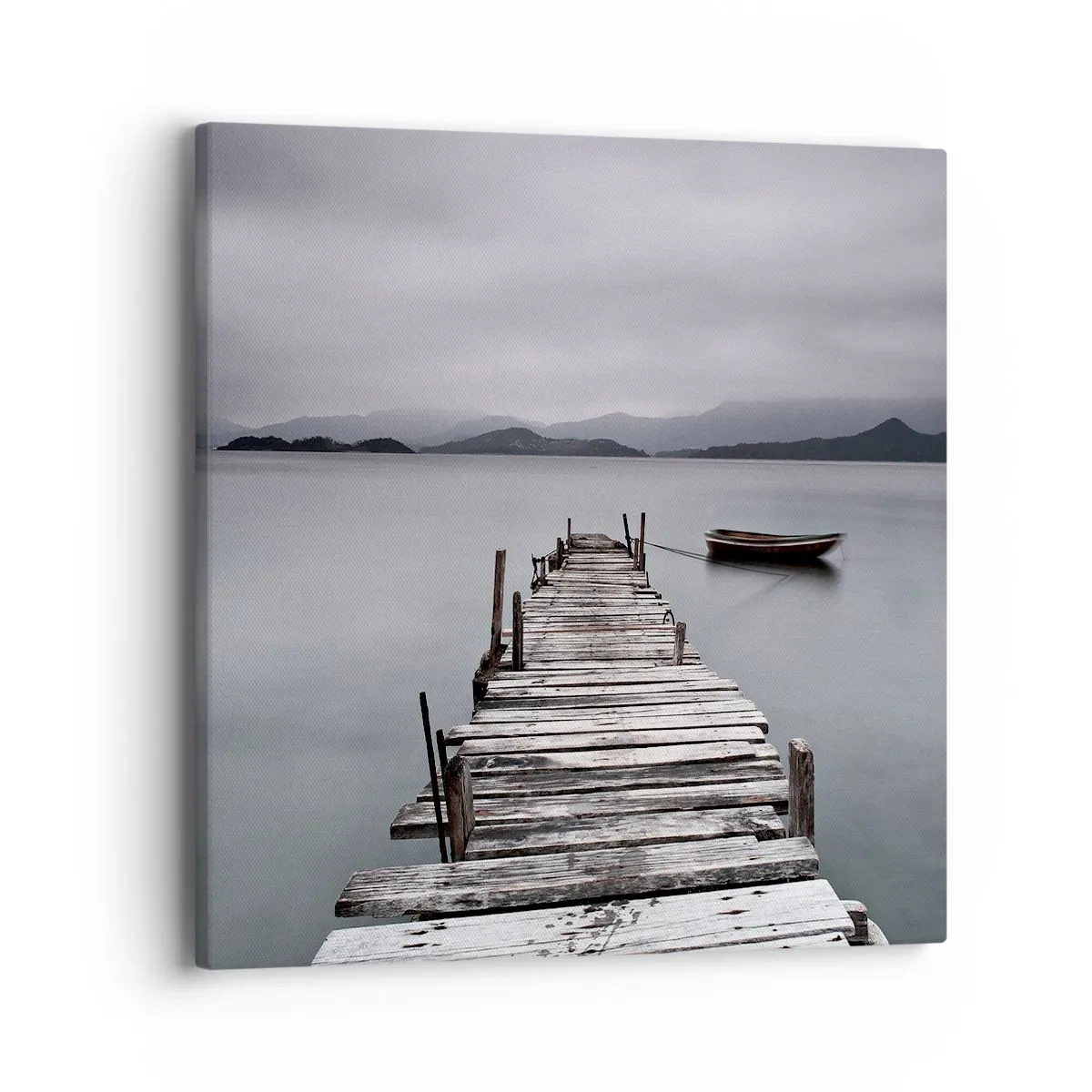 Impression sur toile - Image sur toile - Tu peux partir demain - 40x40 cm