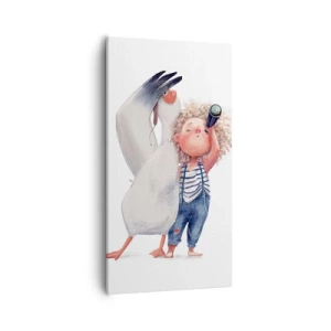 Impression sur toile - Image sur toile - Plan de grand voyage - 55x100 cm