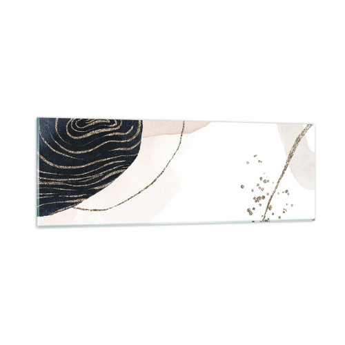 Impression sur verre - Image sur verre - Tout coule - 90x30 cm