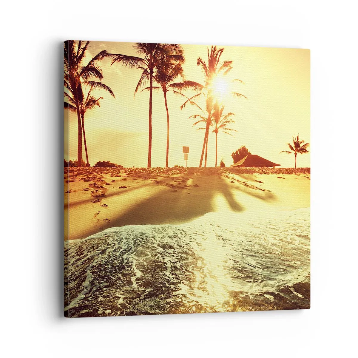 Impression sur toile - Image sur toile - Après-midi californien - 40x40 cm