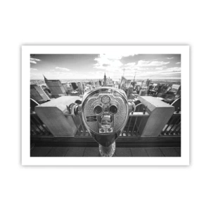 Affiche - Poster - Ville sur les villes - 70x50 cm