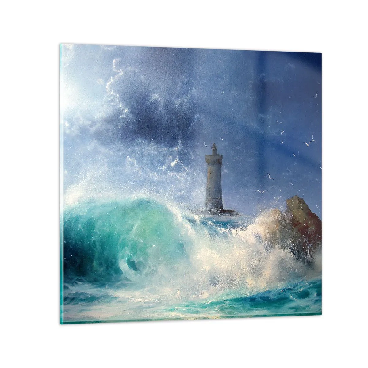 Impression sur verre - Image sur verre - En garde contre les éléments - 70x70 cm