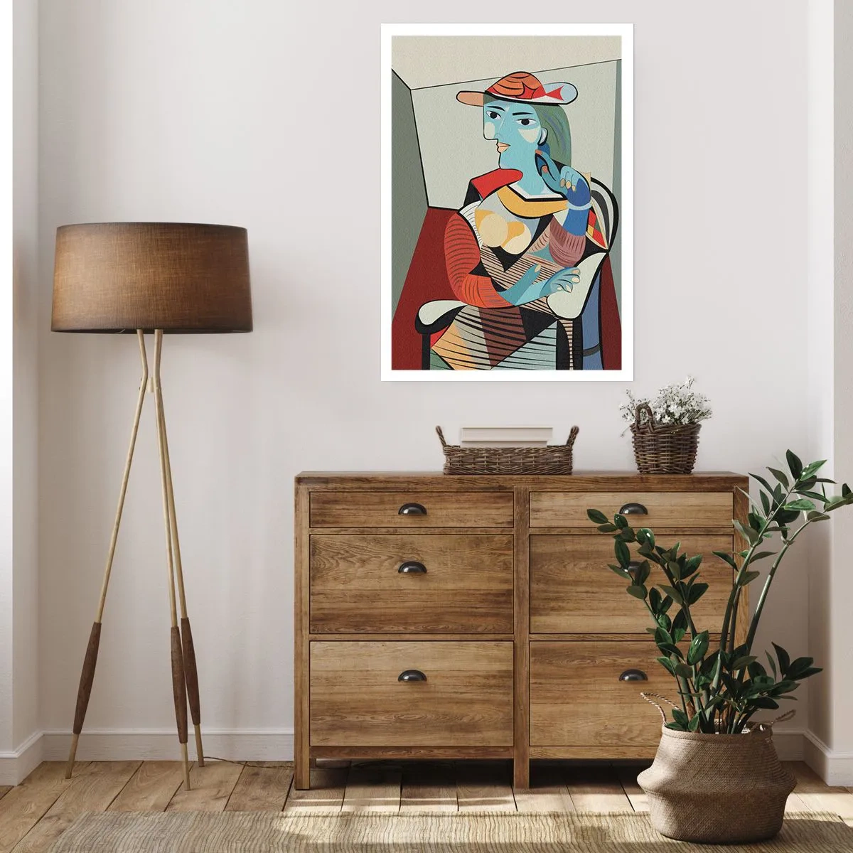 Affiche - Poster - À travers les yeux de Picasso - 70x100 cm