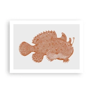 Affiche - Poster - Et pourtant un poisson - 70x50 cm