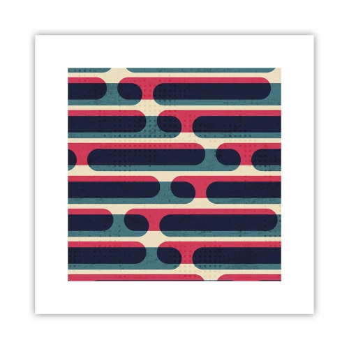 Affiche - Poster - En profondeur et sur l'avant - 30x30 cm