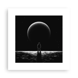 Affiche - Poster - Face à face - 30x30 cm