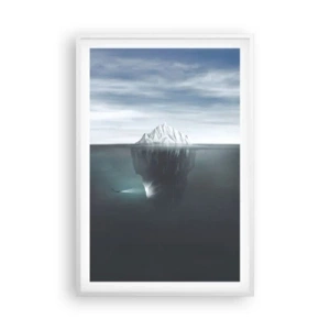 Affiche dans un cadre blanc - Poster - Mystère sous-marin - 61x91 cm