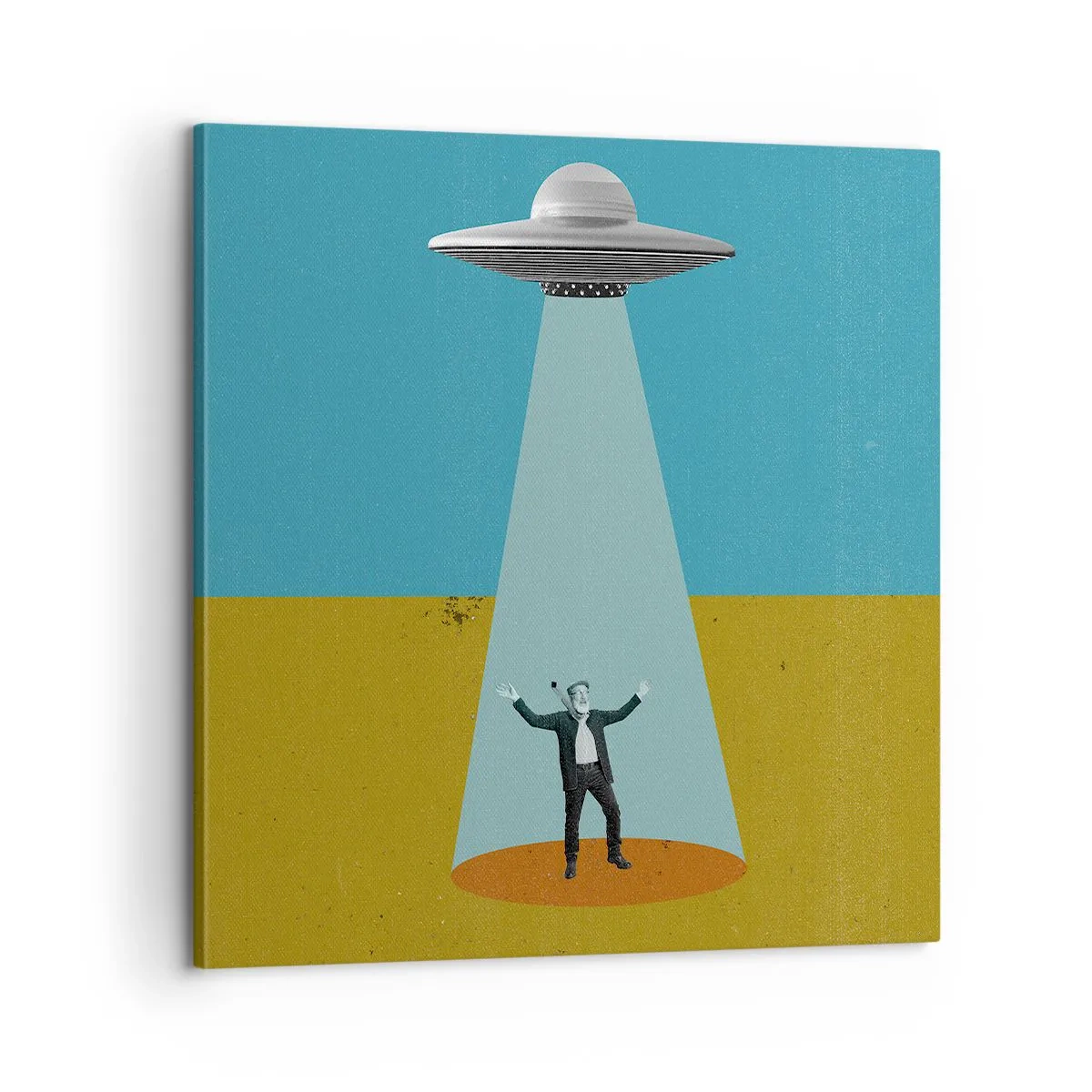 Impression sur toile - Image sur toile - Rencontre proche - 60x60 cm