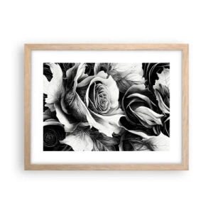 Affiche dans un chêne clair - Poster - Toujours une reine - 40x30 cm