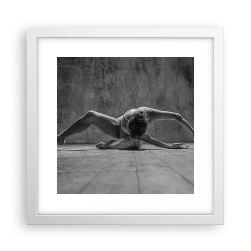 Affiche dans un cadre blanc - Poster - Symétrie trouvée - 30x30 cm