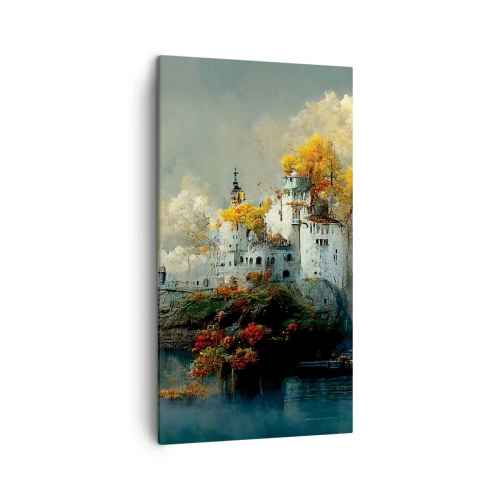 Impression sur toile - Image sur toile - Le début d'une histoire romantique - 45x80 cm