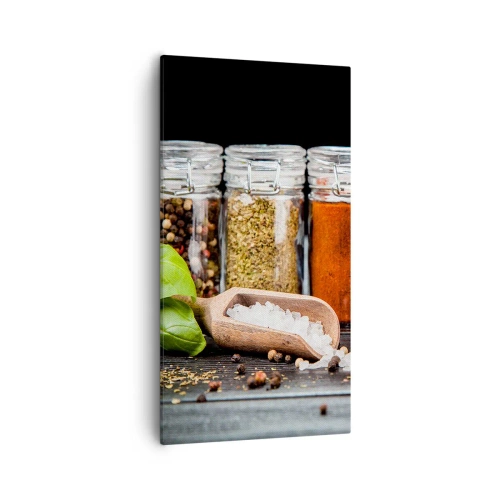 Impression sur toile - Image sur toile - Pour que la vie ait du goût - 55x100 cm