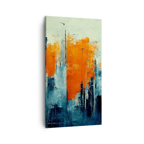 Impression sur toile - Image sur toile - Paysage moderne - 45x80 cm