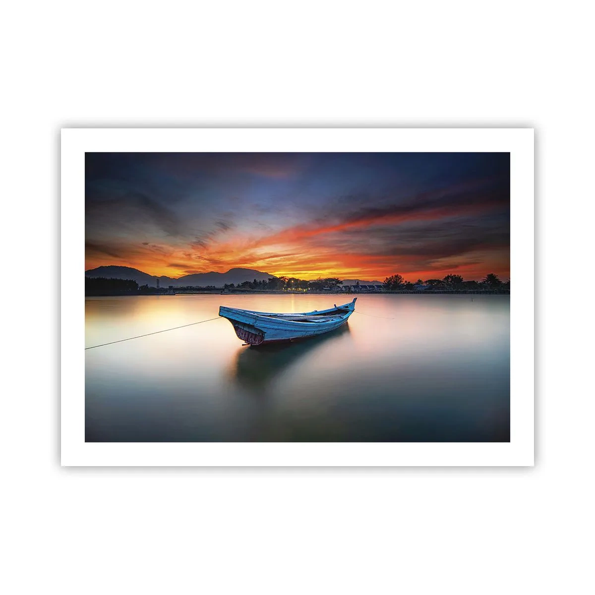 Affiche - Poster - Une bonne nuit arrive - 70x50 cm