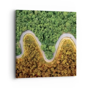 Impression sur toile - Image sur toile - Frontieres et differences - 40x40 cm