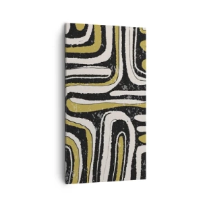 Impression sur toile - Image sur toile - Composition : routes et ruelles - 45x80 cm