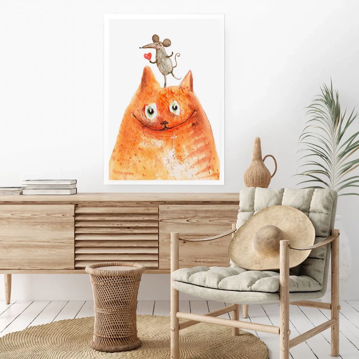 Affiche - Poster - Amour paradoxal - 70x100 cm