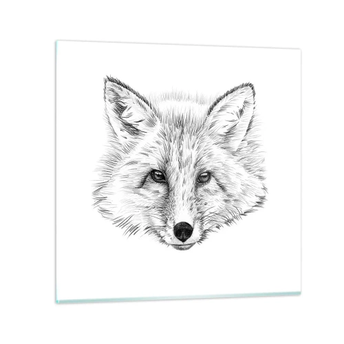 Impression sur verre - Image sur verre - Ces yeux peuvent-ils mentir ? - 30x30 cm