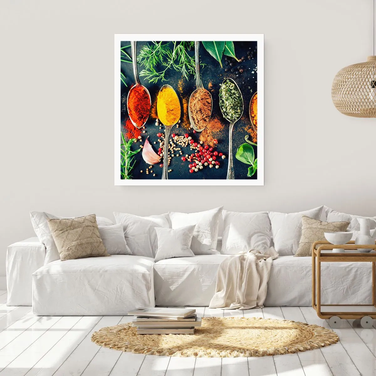 Affiche - Poster - Magie culinaire - 60x60 cm