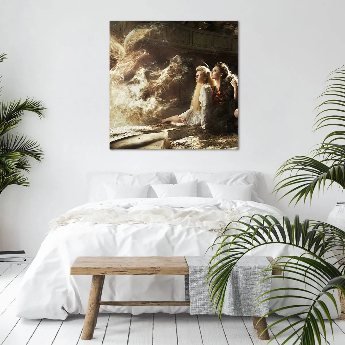 Impression sur toile - Image sur toile - Et il y a eu la poésie - 40x40 cm