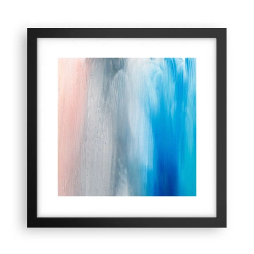 Affiche dans un cadre noir - Poster - Éléments : air - 30x30 cm