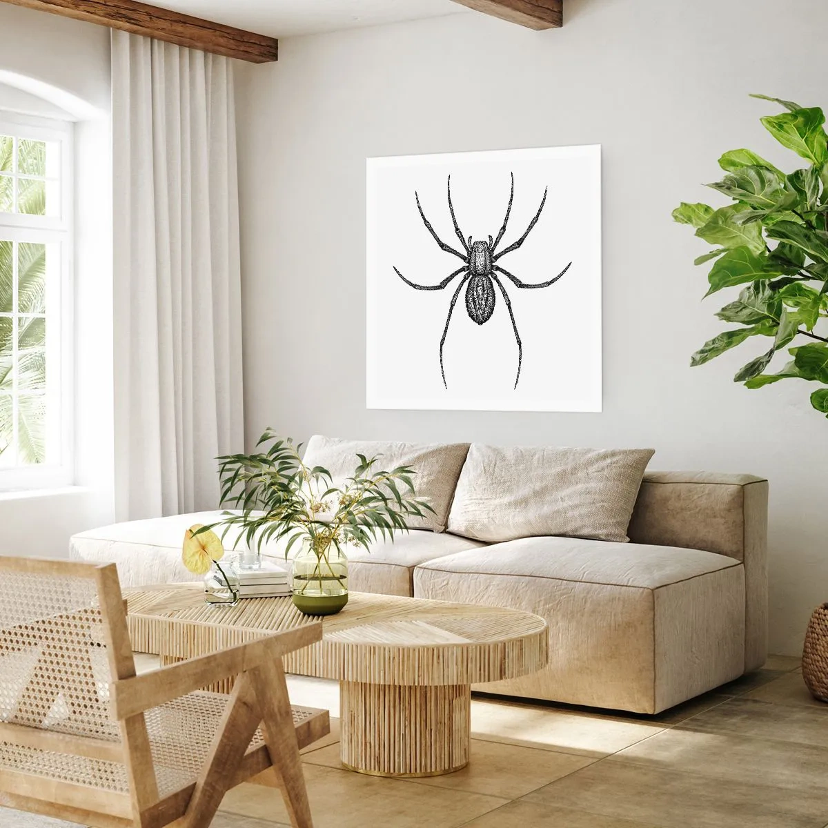 Affiche - Poster - Une précision troublante - 40x40 cm