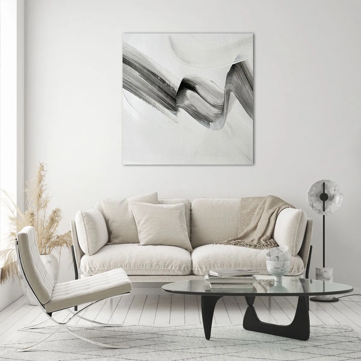 Impression sur verre - Image sur verre - Mine de rien pour s'amuser - 50x50 cm