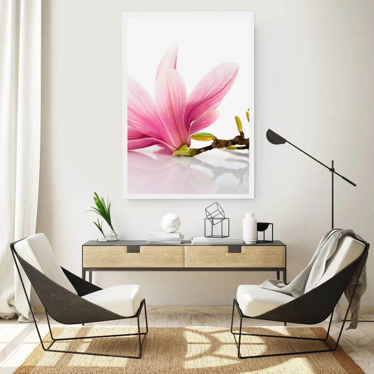 Affiche - Poster - Délicat comme une brise de printemps - 61x91 cm