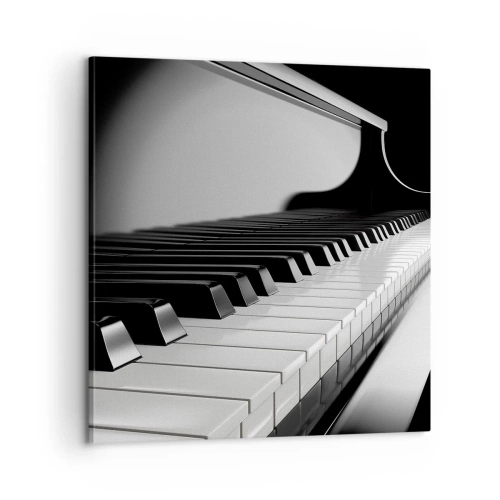 Impression sur toile - Image sur toile - Harmonie des formes et des couleurs - 60x60 cm