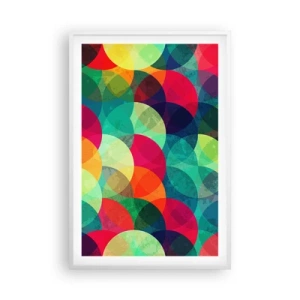 Affiche dans un cadre blanc - Poster - Ascension - 61x91 cm