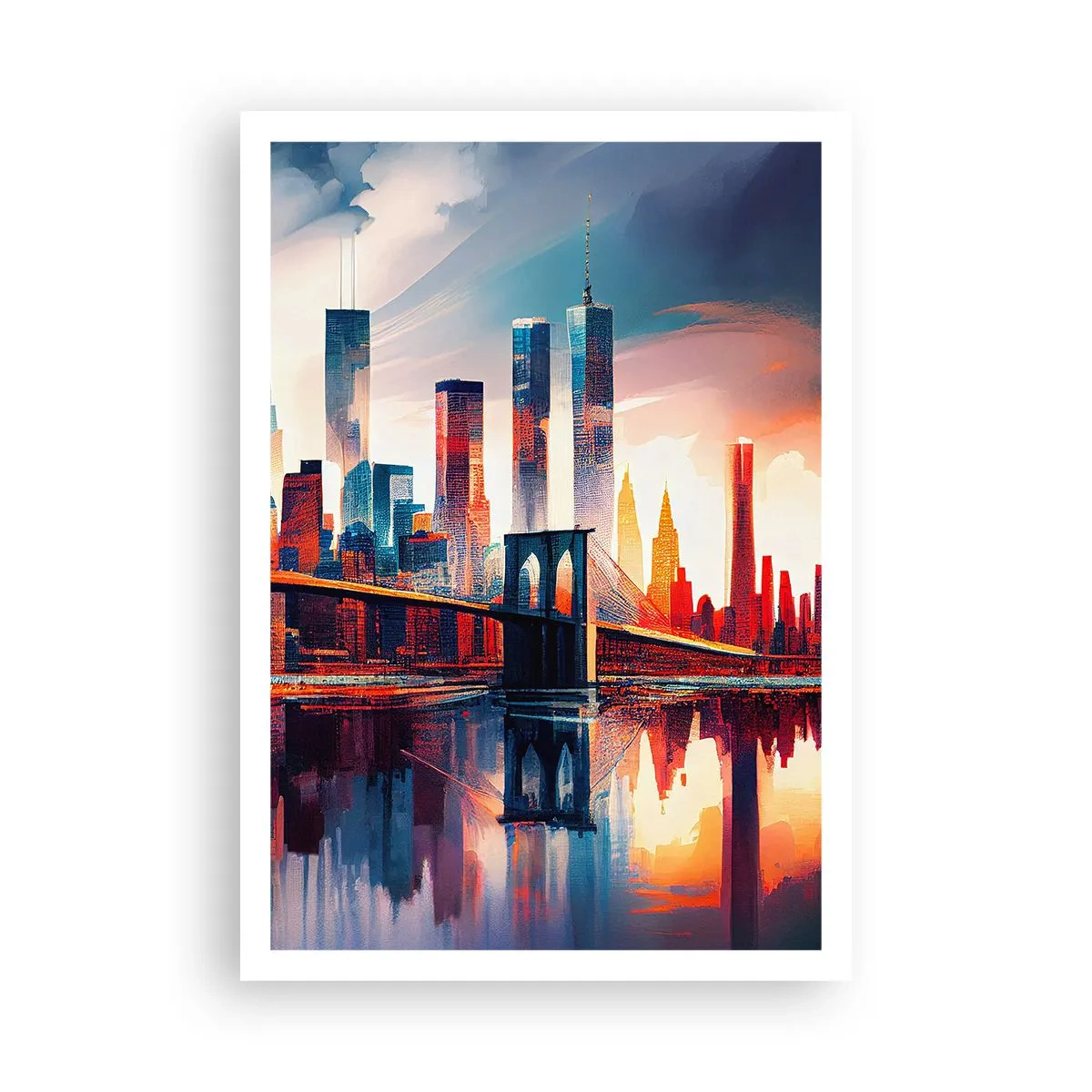 Affiche - Poster - New York onirique - 70x100 cm